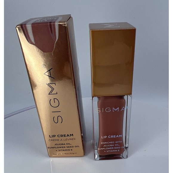 Sigma Beauty Lip Cream In Begonia Full Size 0.18oz NIB - Picture 10 of 10